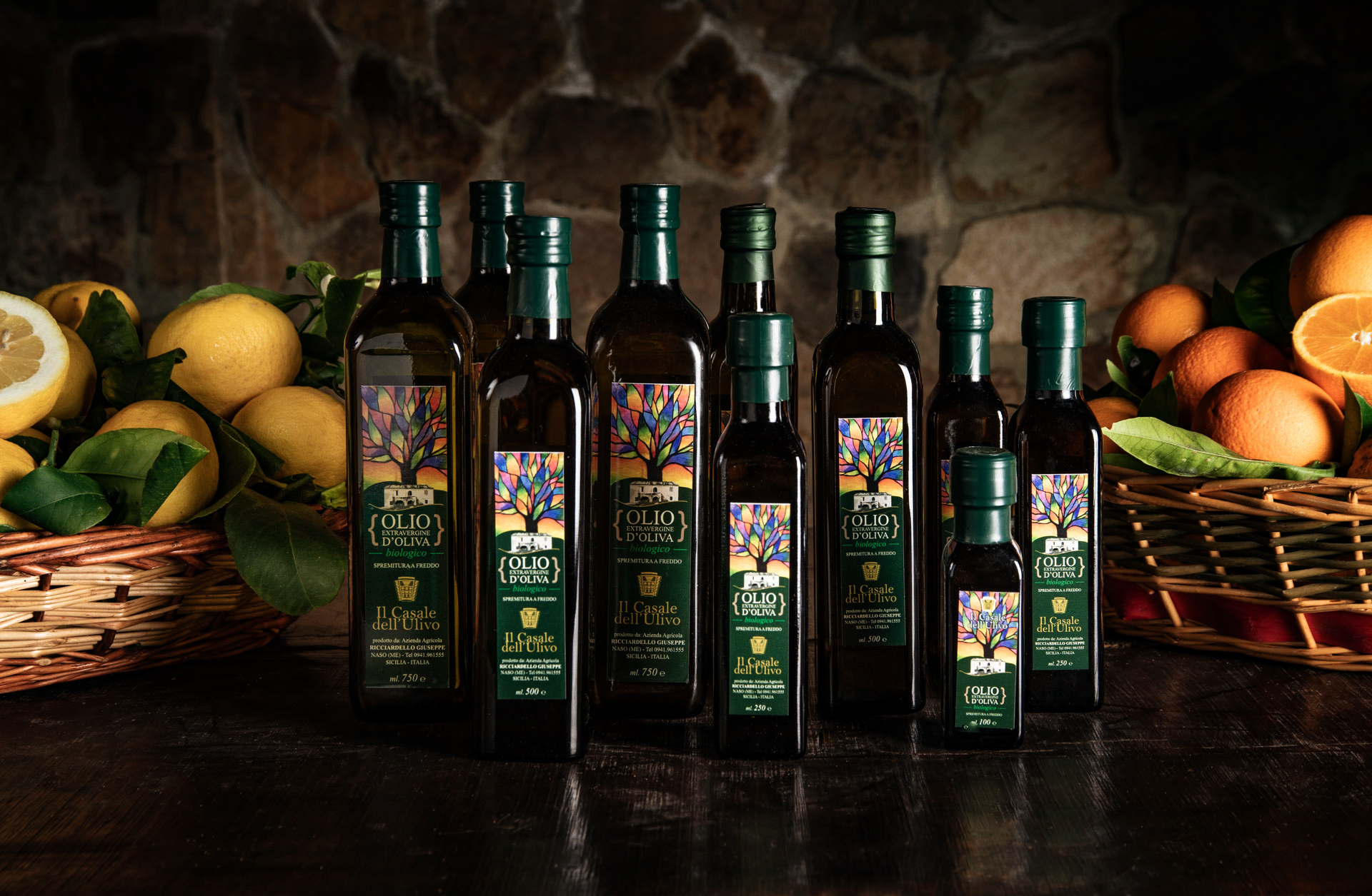Sicilian Organic Extra Virgin Olive Oil - Tin