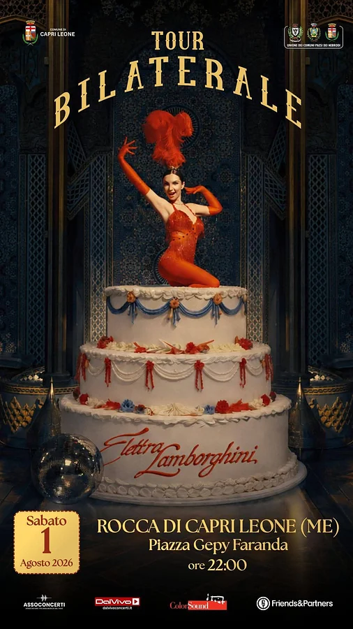 Elettra Lamborghini in concerto a Rocca di Capri Leone · Ttattà Go