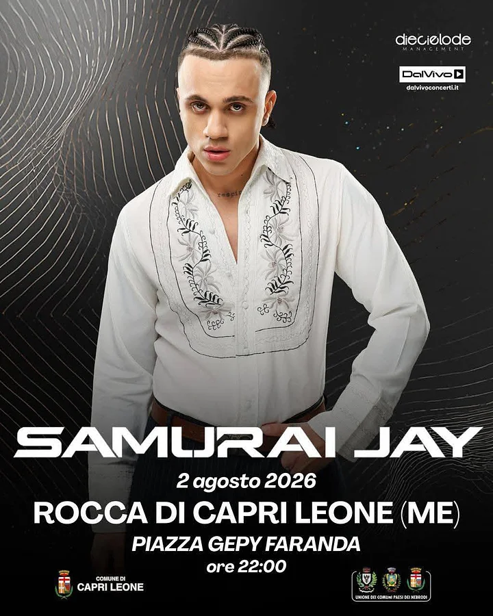 Samurai Jay in concerto a Rocca di Capri Leone · Ttattà Go