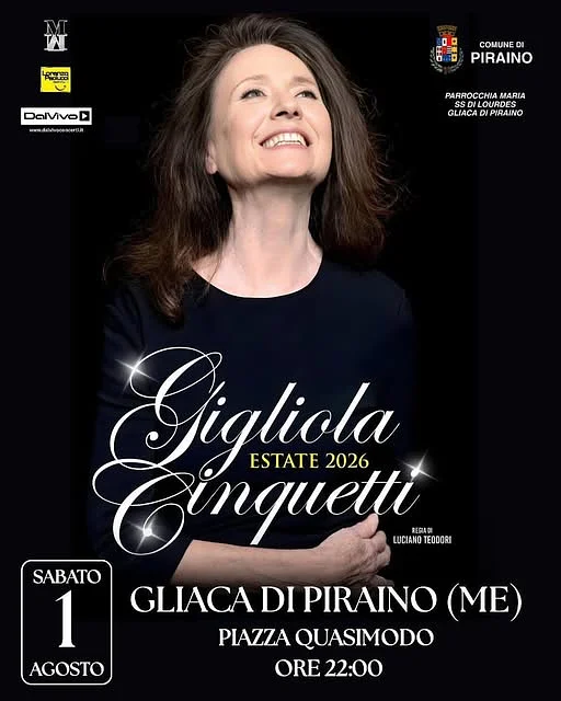 Gigliola Cinquetti in concerto a Gliaca di Piraino · Ttattà Go