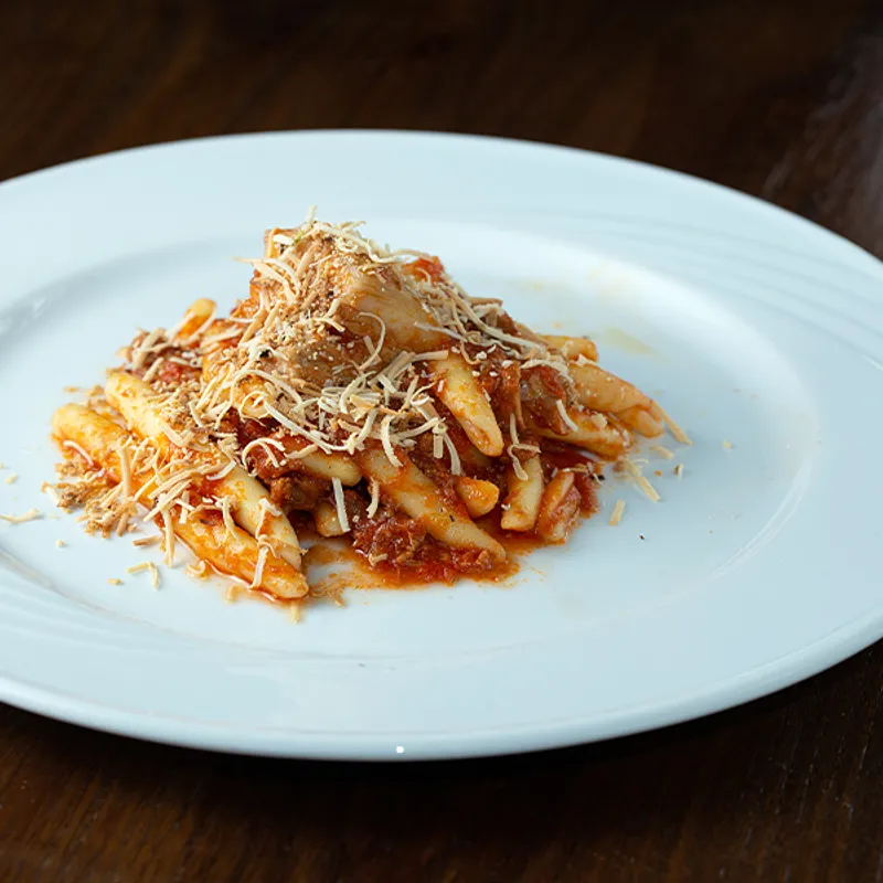Maccheroni "cu sutta e supra" — Unni Don Nino - Osteria Bar, Sant'Angelo di Brolo (photo 1)