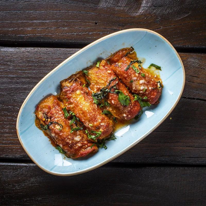 Involtini di maccheroni — Osteria della carne, Sant'Angelo di Brolo (photo 2)