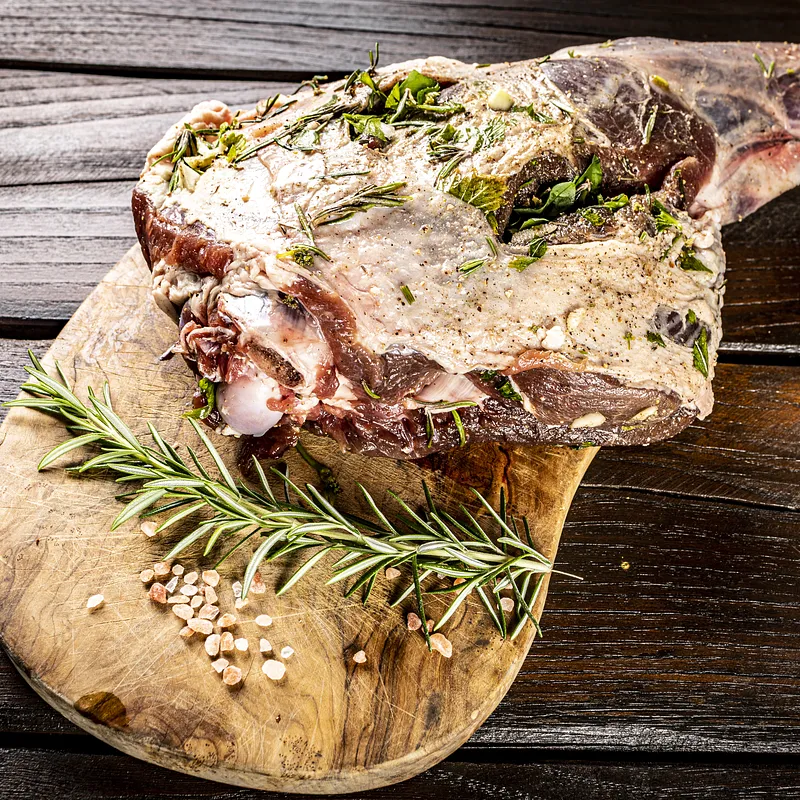 Coscia di agnello al forno — Osteria della carne, Sant'Angelo di Brolo (foto 1)