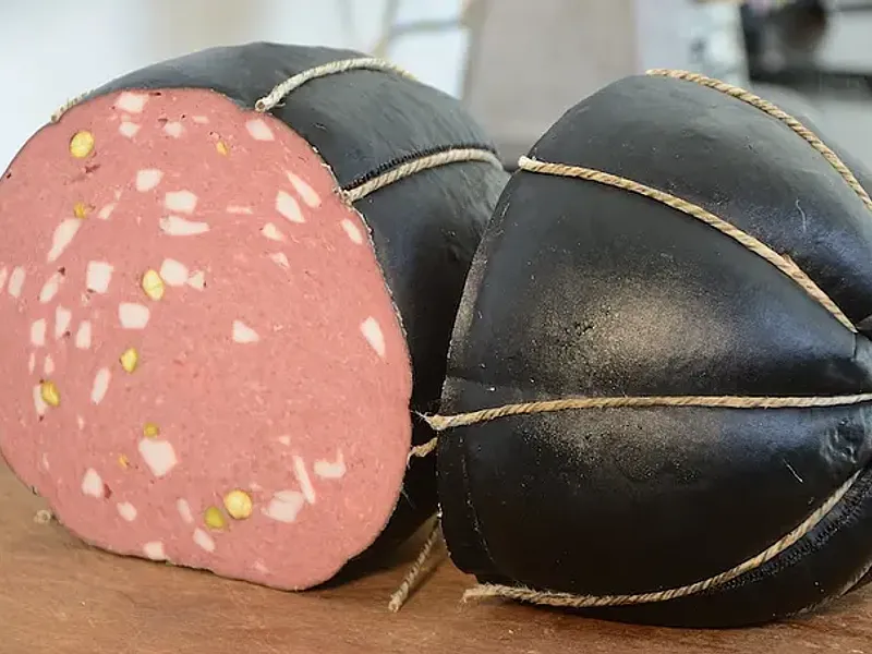 Mortadella di suino nero dei Nebrodi