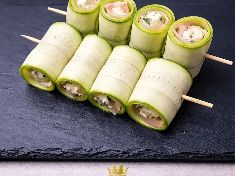 Involtini Siciliani di Zucchine e Philadelphia