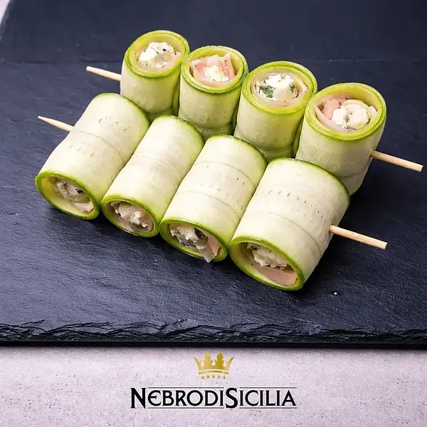 Involtini Siciliani di Zucchine e Philadelphia