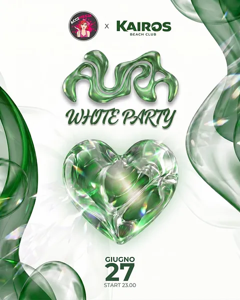AURA - White Edition al Kairos Beach Club
