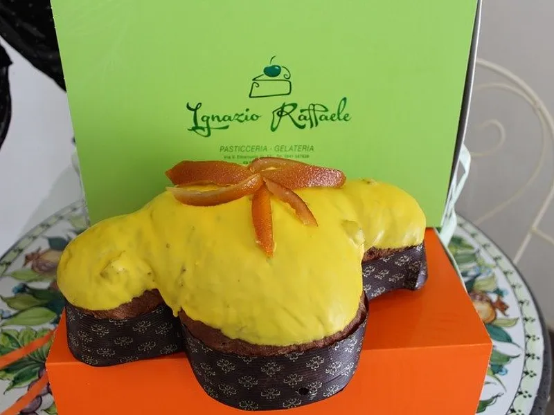 Colomba pasquale artigianale