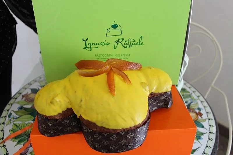 Colomba pasquale artigianale