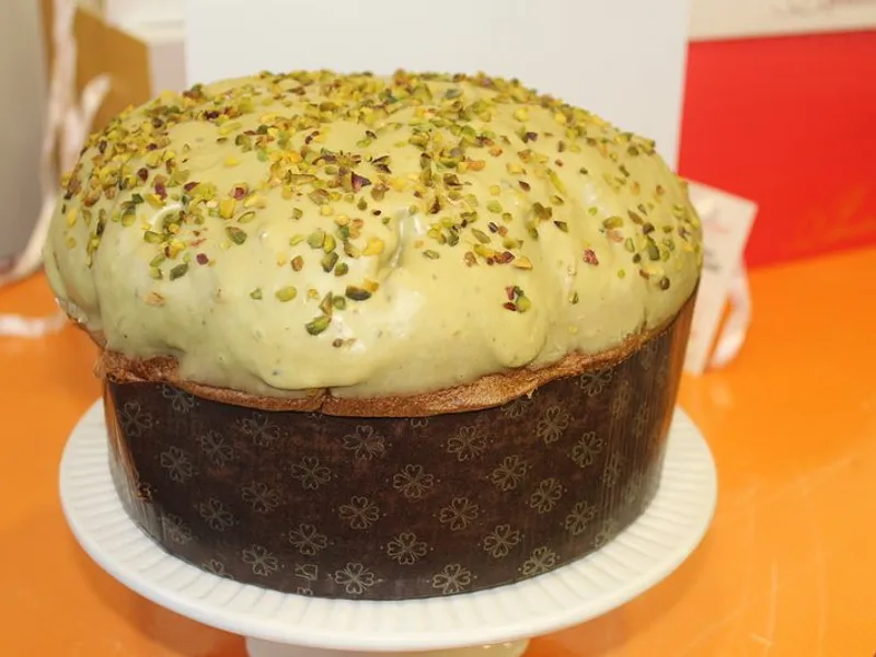 Panettone artigianale al pistacchio