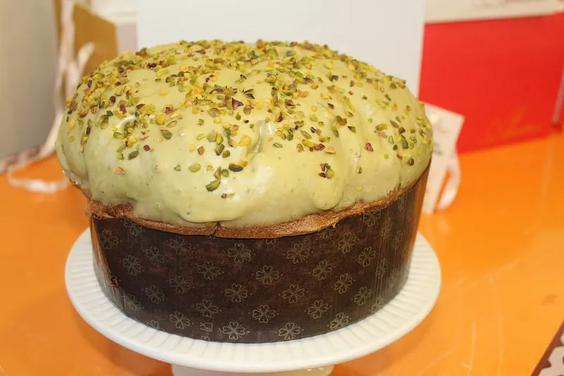 Panettone artigianale al pistacchio
