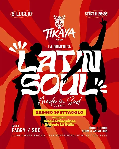 Latin Soul al Tikaya Club