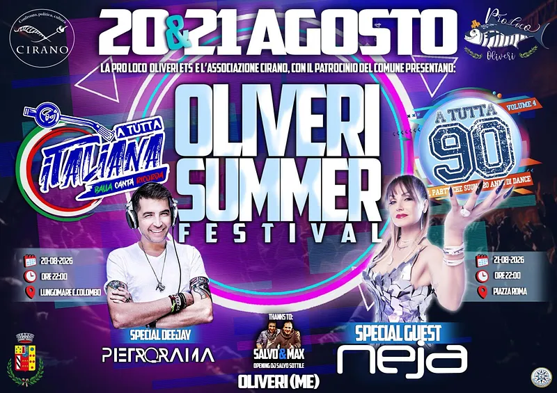 Oliveri Summer Festival