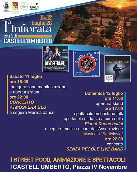 Iª Infiorata Castell'Umberto 