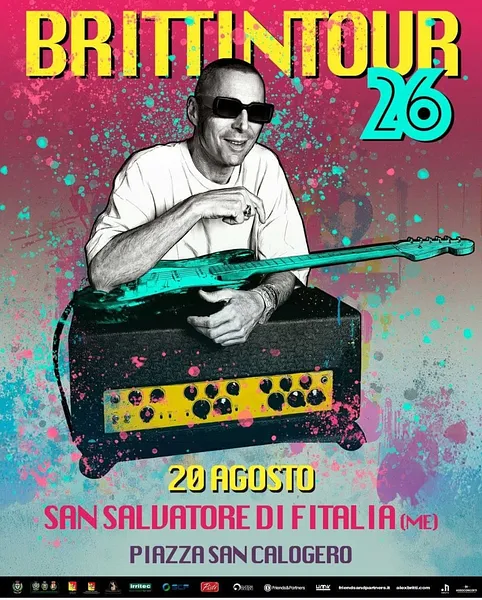 Alex Britti in concerto a San Salvatore di Fitalia
