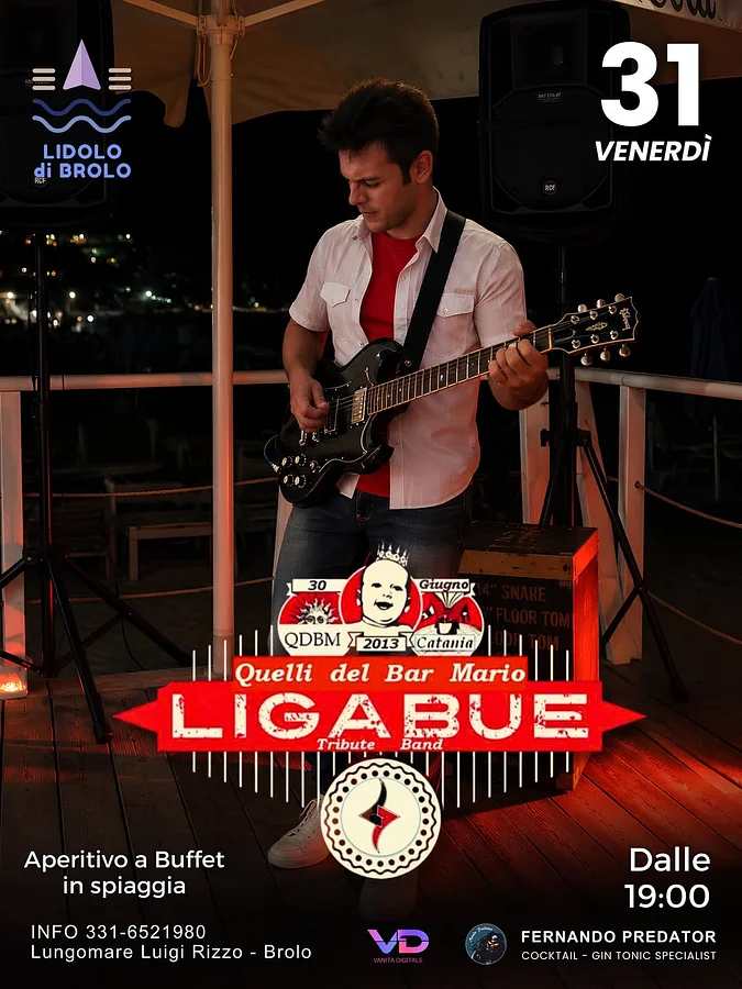 Quelli del Bar Mario - Ligabue Tribute Band al Lidolo di Brolo · Ttattà Go