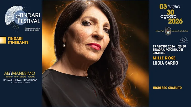 LUCIA SARDO - MILLE ROSE | TINDARI FESTIVAL 70 | Itinerante