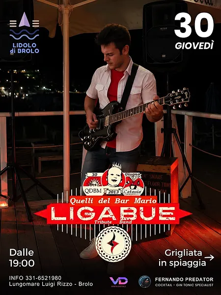 Quelli del Bar Mario - Ligabue Tribute Band al Lidolo di Brolo