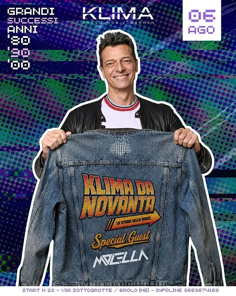 Klima da Novanta al Klima Brolo Music Garden
