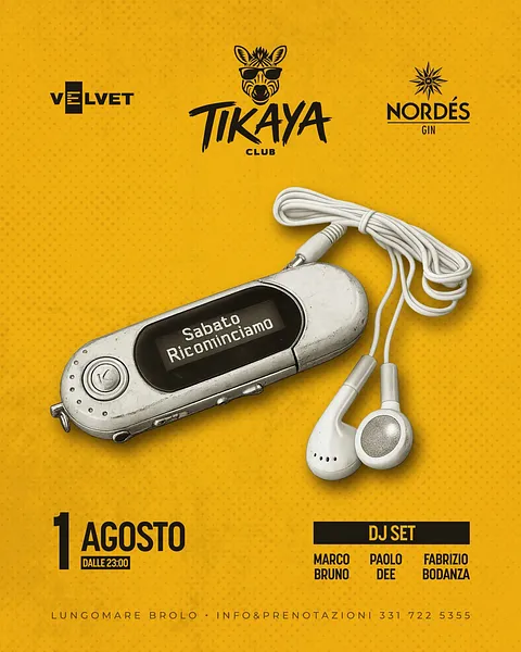Il Sabato al Tikaya Club