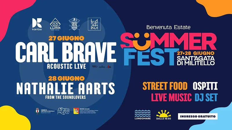 Summer Fest a Sant'Agata di Militello 
