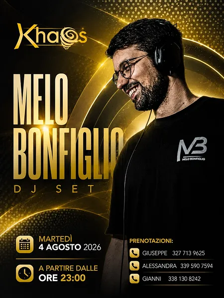 Melo Bonfiglio dj set - Khaos Pub