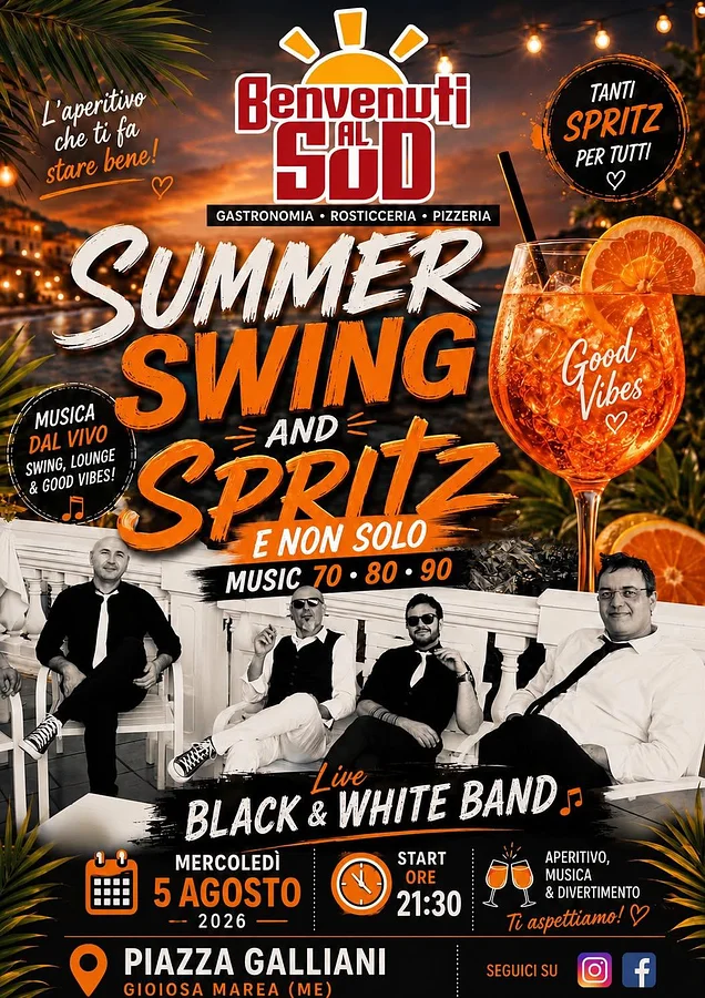 "Summer Swing and Sprits" live Black White Band · Ttattà Go