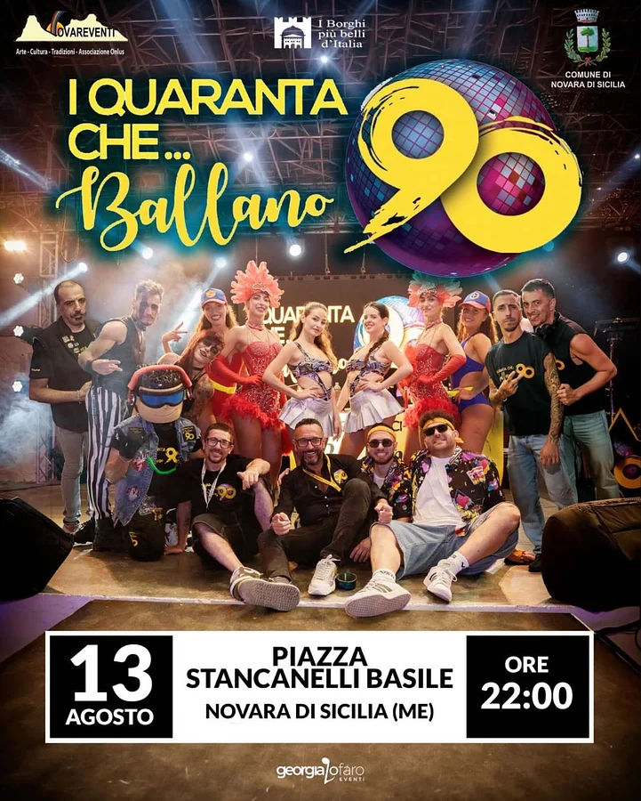 I Quaranta che Ballano 90 a Novara di Sicilia · Ttattà Go