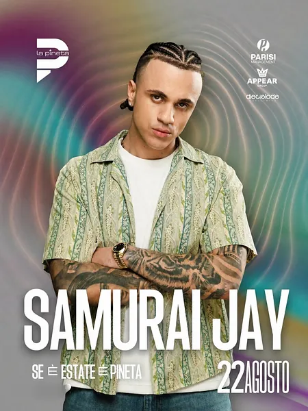 Samurai Jay alla Discoteca la Pineta