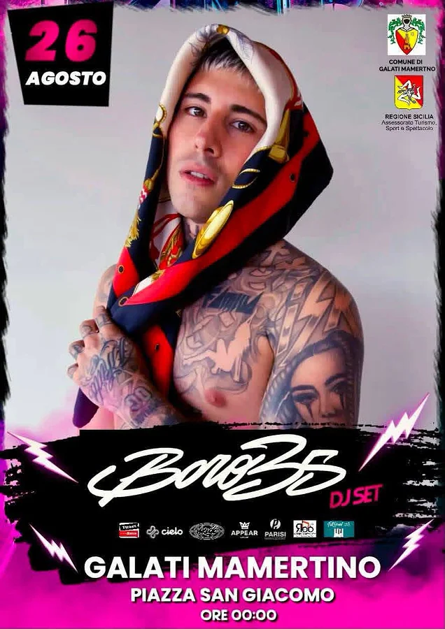 Boro 35 Dj set a Galati Mamertino · Ttattà Go