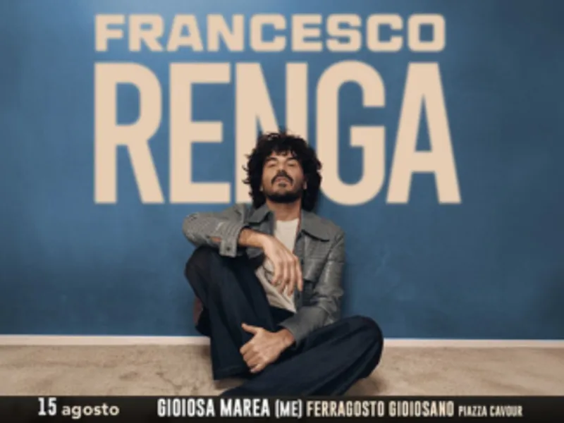 Francesco Renga in concerto a Gioiosa Marea