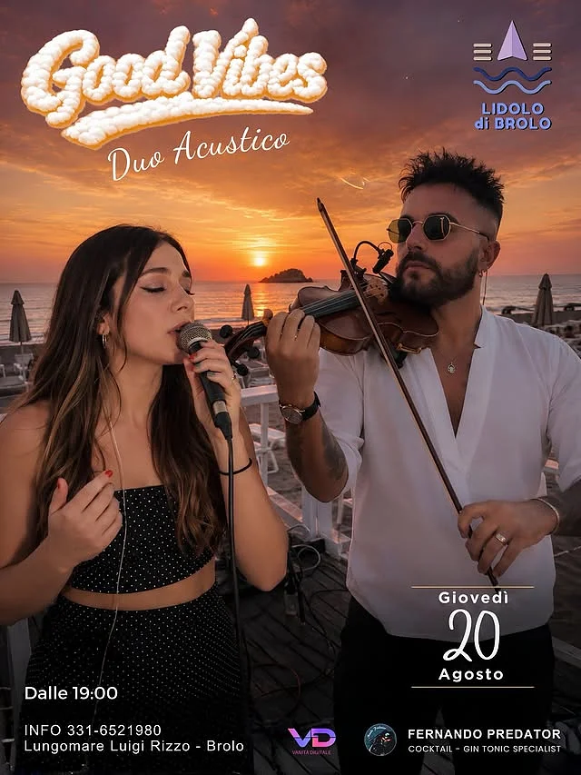  Good Vibes Duo Acustico al Lidolo di Brolo · Ttattà Go