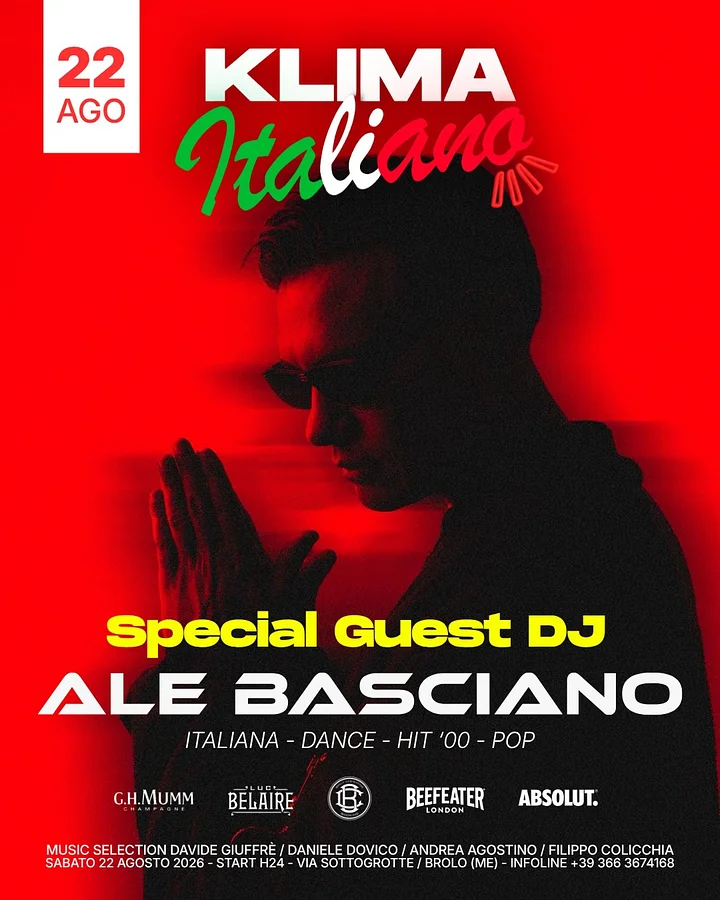 Ale Basciano al Klima Brolo Music Garden · Ttattà Go