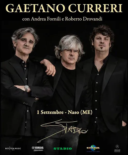 Gaetano Curreri e Gli Stadio in concerto a Naso