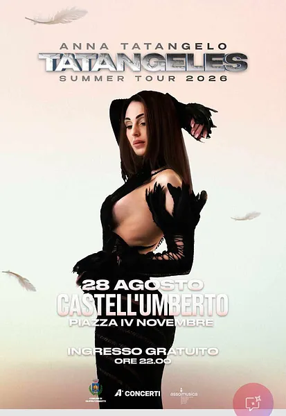 Anna Tatangelo in Concerto a Castell'Umberto