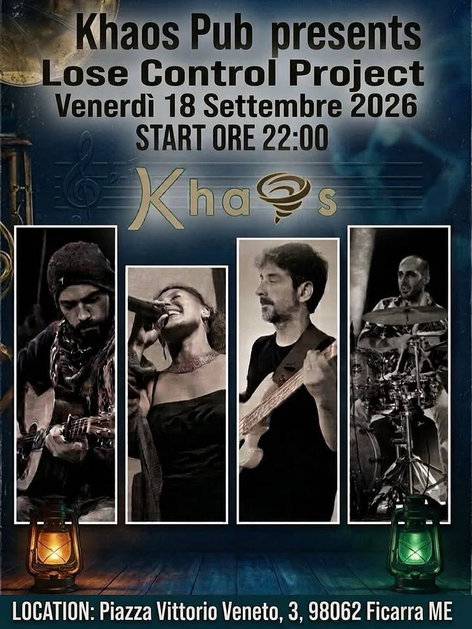Lose Control Project al Khaos Pub · Ttattà Go