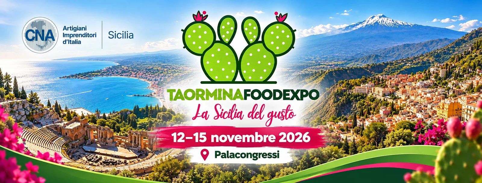 Taormina Food Expo 2026 poster