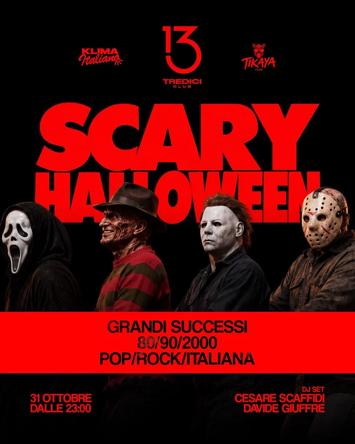 Scary Halloween al 13Tredici · Ttattà Go